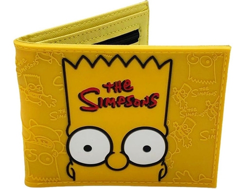 Cartera De Los Simpson - Bart - Amarilla 