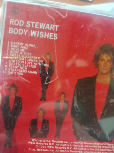 Cd Rod Stewart Body Wishes