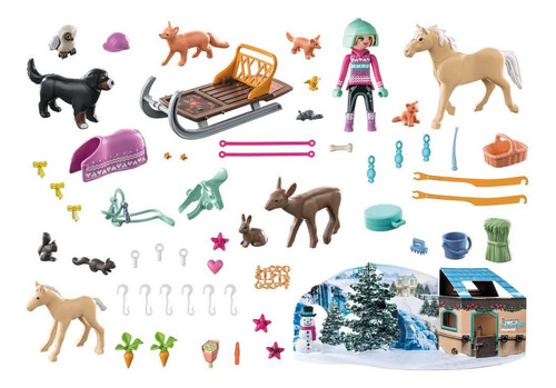 Playmobil | Set Navideño Horses Of Waterfall | 71345