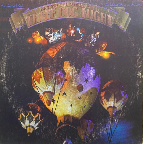 Disco Doble Lp - Three Dog Night / Around The World With. 