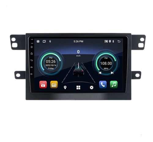 Estereo De Pantalla Android Carplay Chevrolet S10 Max Gps Bt