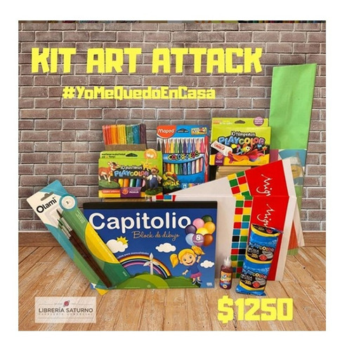 Kit Arte Manualidades Para Chicos Art Attack
