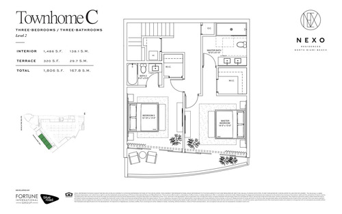 Departamento En Condominio Nexo Miami