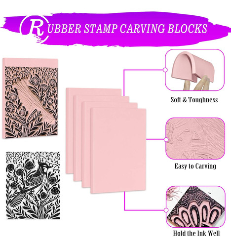 Kit De Grabado Para Hacer Sellos Y Herramientas Diy