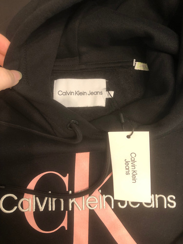Vestido Calvin Klein Buzo Talle S/m