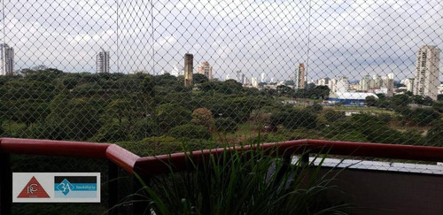 Imagem 3 de 11 de Apartamento Com 3 Dormitórios À Venda, 138 M² Por R$ 1.200.000,00 - Jardim Anália Franco - São Paulo/sp - Ap5950