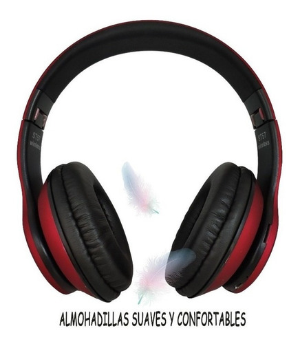 Audífonos Diadema Bluetooth St-57 Manos Libres Aux Tf Radio