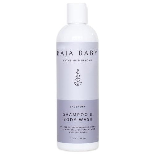 Baja Bebé Lavanda Orgánica Shampoo Y Body Wash - Todos Vegan