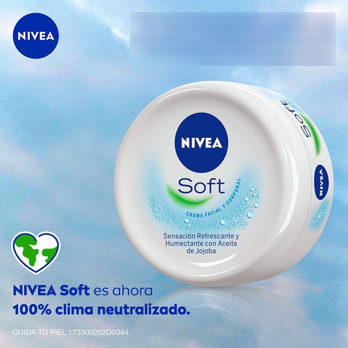 Crema Corporal Y Facial Nivea Soft 500 Ml