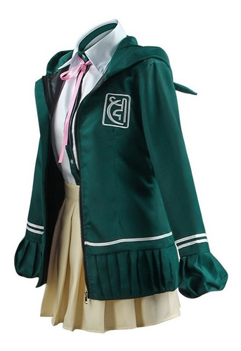 Danganronpa Nanami Chiaki - Disfraz De Cosplay Con Capucha