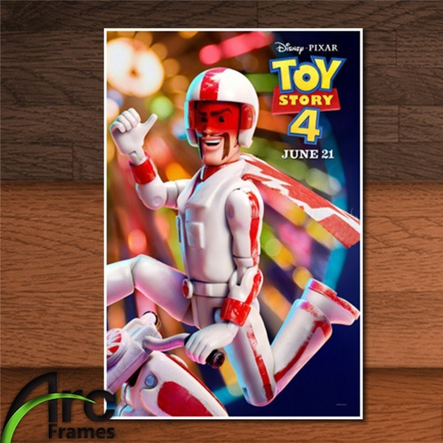 Placa Decorativa Mdf Toy Story 4 / Duke Caboom