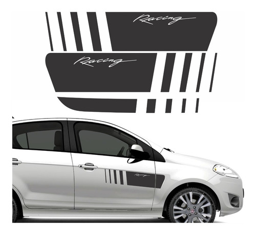 Adesivo Faixa Lateral Fiat Palio Sporting Racing Spt03