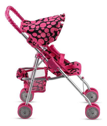 Cochecito De Bebé Hushlily Plegable Con Toldo Ajustable