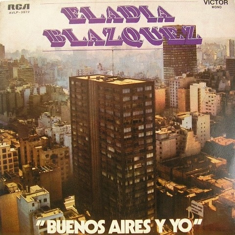 Eladia Blazquez Buenos Aires Y Yo Vinilo Argentino Pvl