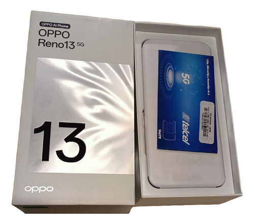 Oppo Reno 13 5g Modelo Cph2689 Blanco Blanco (Nuevo con caja abierta)