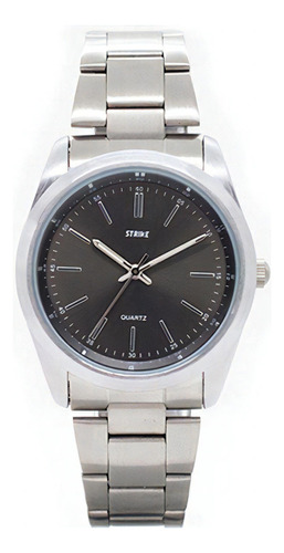 Reloj Strike Watch Ea1777-01 Mujer Colección 2022 Color de la correa Plata Color del bisel Plata Color del fondo Negro