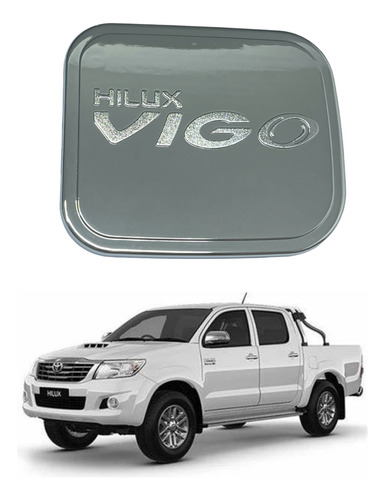 Contratapa Gasolina Lujo Cromado Toyota Hilux 2006 A 2016