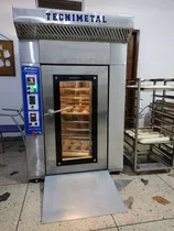 Comprar Horno Rotativo De Panadería 10 Bandejas Carro Extraíble  
