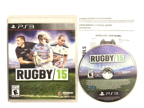 Rugby 15 - Juego Original Para Playstation 3 Físico