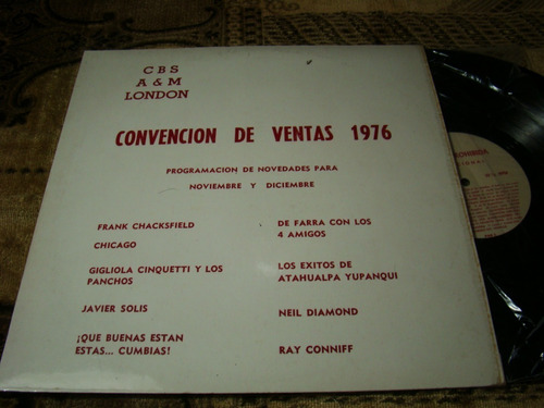 Convencion De Ventas Varios 4 Amigos Atahualpa Vinilo Nm+