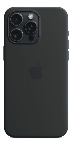 Case Silicone Magsafe Capa Iphone 15 Pro Max Preto