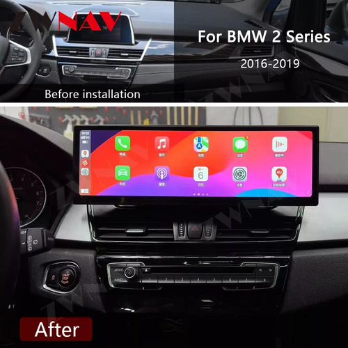 Dh1 Radio Estéreo Carplay Gps Fm Bmw Serie 2 F46 2016-2019