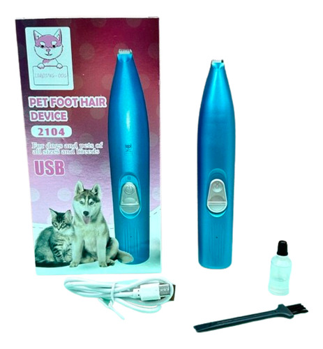 Cortapelos Para Perros O Gatos Para Orejas Ojos Patas Color Rosa