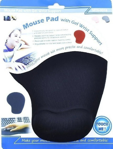 Imagen 1 de 2 de Puntotecno - Pad Mouse Con Apoya Muñecas Alta Calidad