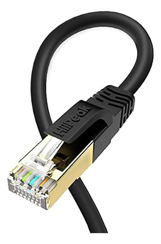 Cable Ethernet Hiipeak Cat8 De 6 Pies, Interior Y Exterior,