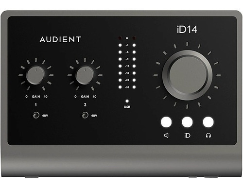 Audient Id14 Mkii Desktop 10x6 Usb Type-c Audio Interface 