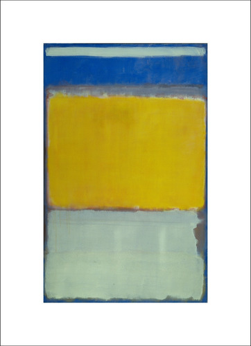 Lamina Fine Art Numero 10 Mark Rothko 54 X 80 Myc Arte