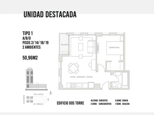 Imagen 37 de 37 de Lofts, 1 Y 2 Dormitorios En Metra