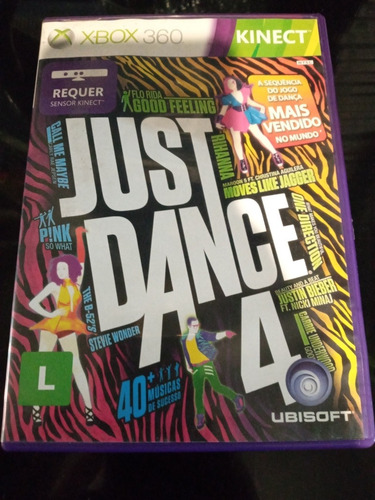 Just Dance 4 Xbox 360 Mídia Física