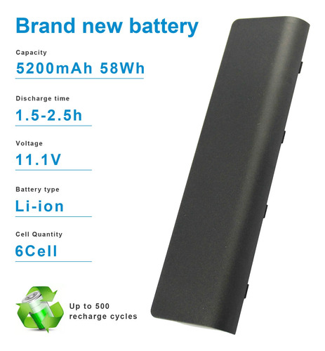 Bateria Para Hp 1000 Mu06 Cq42 G42 Dv6 Q62c Mu09 593553-001