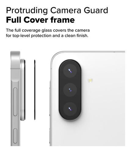 Protector Lente Cámara Metalizado Para Samsung A56 A26 A36 Light Blue