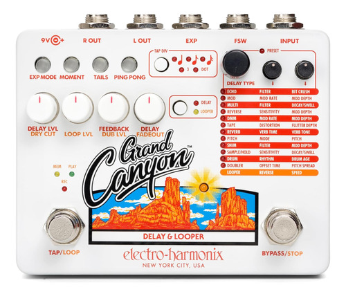 Electro-harmonix Grand Canyon Delay & Loooper Pedal