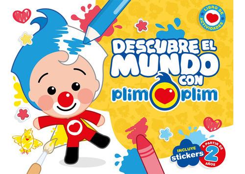 Descubre El Mundo Con Plim Plim: Incluye Stickers, De Aa. V