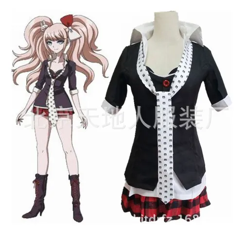 Anime Junko Danganronpa Enoshima Cosplay Emboment