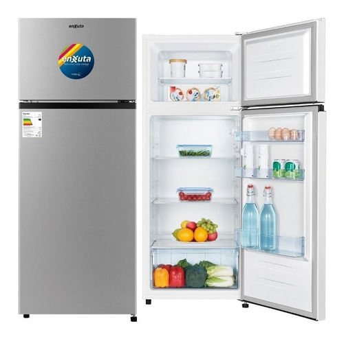 Imagen 3 de 3 de Heladera Enxuta RENX16200FH silver con freezer 205L 220V - 240V