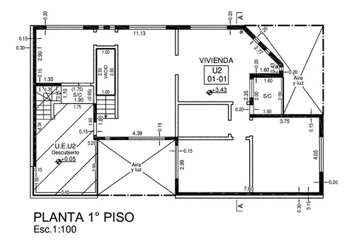 Casa Venta Barrio Arroyito 2 Dormitorio Terraza