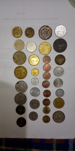 Lote 34 Monedas Argentinas (Usado)