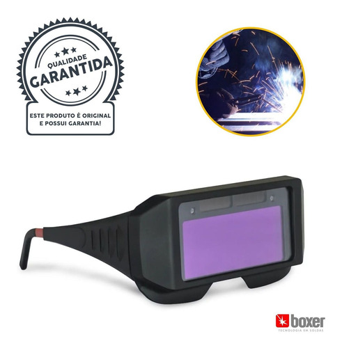 Imagem 1 de 6 de Óculos De Proteção Para Solda Com Escurecimento Automático 
