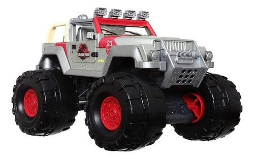 Camioneta Jeep Wrangler A Escala 1:24 De Jurassic World Domi