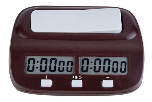 Imagen 3 de 7 de Reloj De Ajedrez Digital Negro Selm, Profesional