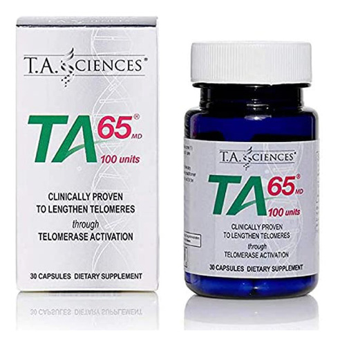 Suplemento Activación De La Telomerasa Ta 65 Md 30 C De T.a.