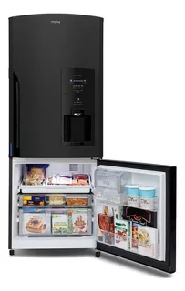 Refrigerador no frost Mabe RMB520IBMRP1 black stainless steel con freezer 520L 127V