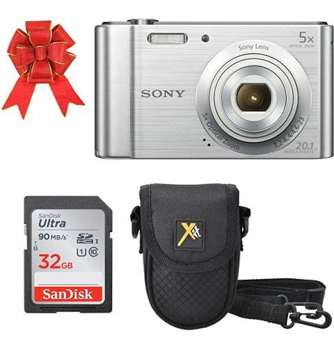 Sony Cyber Shot Dsc W800 Camara Digital 20,1 Mp Plateado