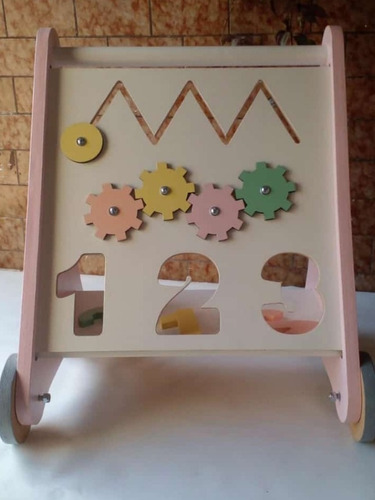 Caminador Sensorial Montessori Pintado