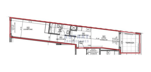 Imagen 3 de 6 de Apartamento En Venta De 1 Dormitorio En Pocitos (ref: Ast-2398)