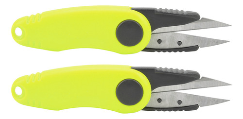 Tijeras Rápidas Con Forma De Camarón Amarillo Fluorescente,